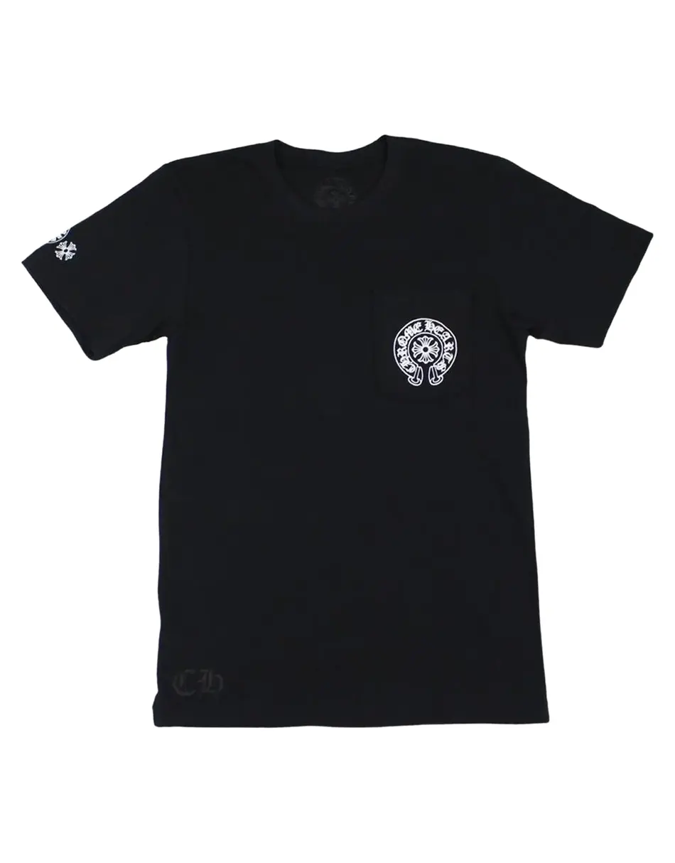Chrome Hearts Made In Hollywood Black T-shirt - Front